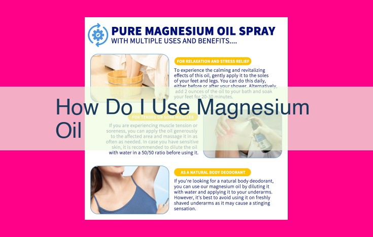 how do i use magnesium oil