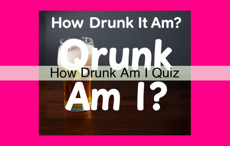 how drunk am i quiz