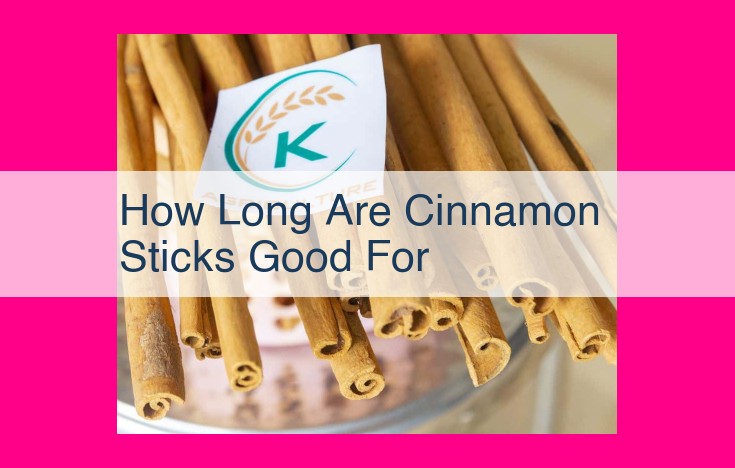 how long are cinnamon sticks good for