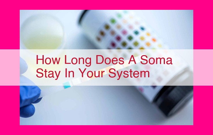 how long does a soma stay in your system