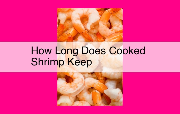 how long does cooked shrimp keep