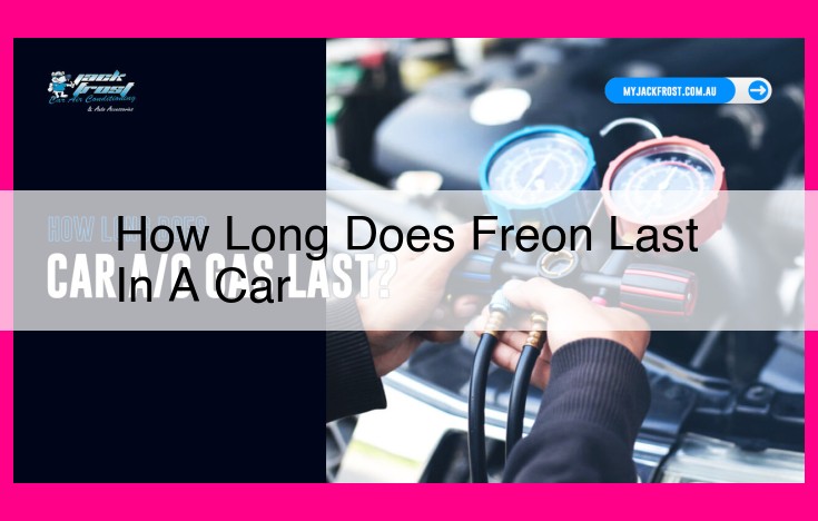 how long does freon last in a car