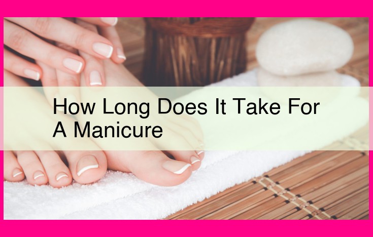 how long does it take for a manicure