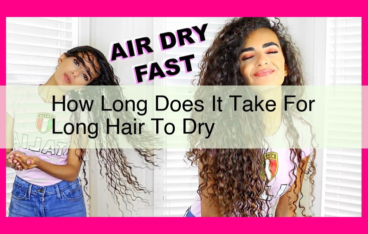 how long does it take for long hair to dry