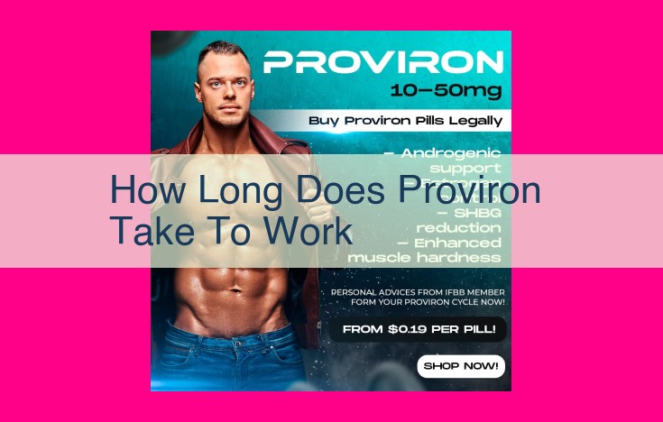 how long does proviron take to work