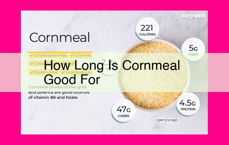 how long is cornmeal good for