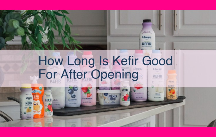 how long is kefir good for after opening