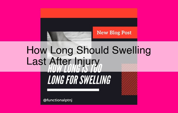 how long should swelling last after injury