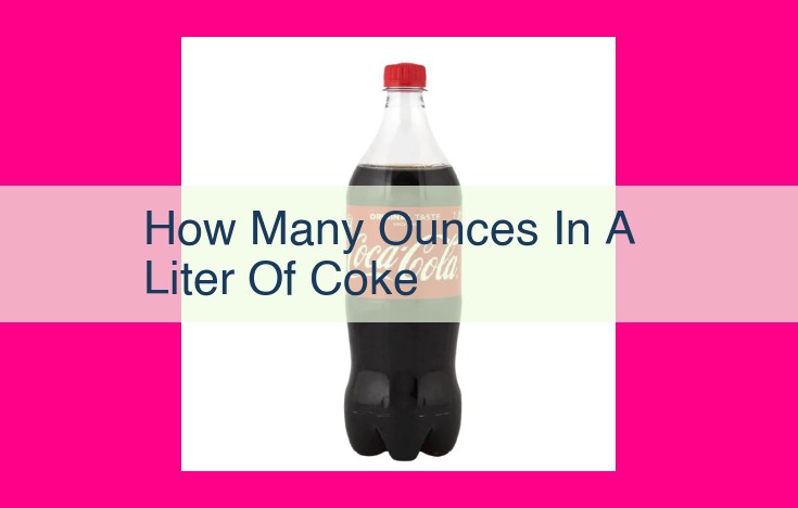 how many ounces in a liter of coke