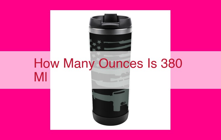 how many ounces is 380 ml