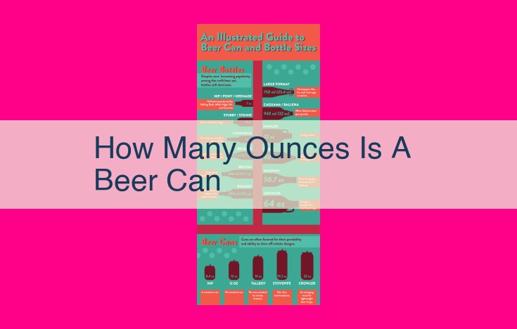 how many ounces is a beer can