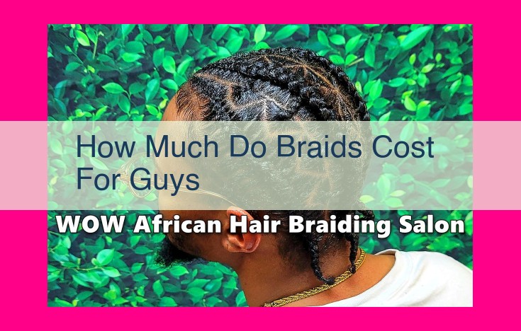 how much do braids cost for guys