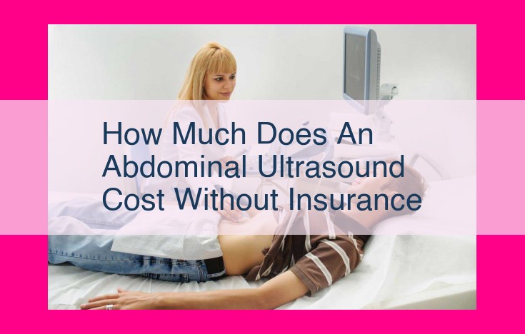 how much does an abdominal ultrasound cost without insurance