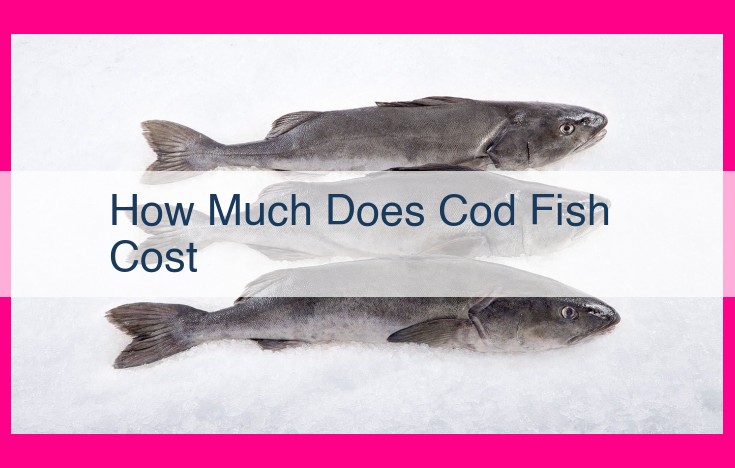 how much does cod fish cost