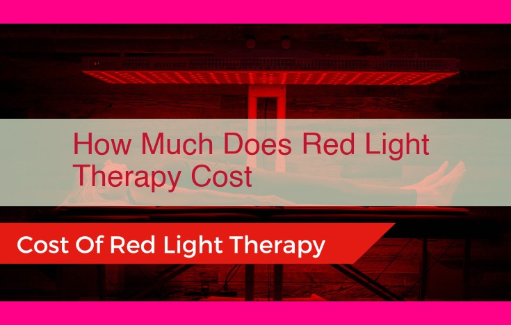 how much does red light therapy cost