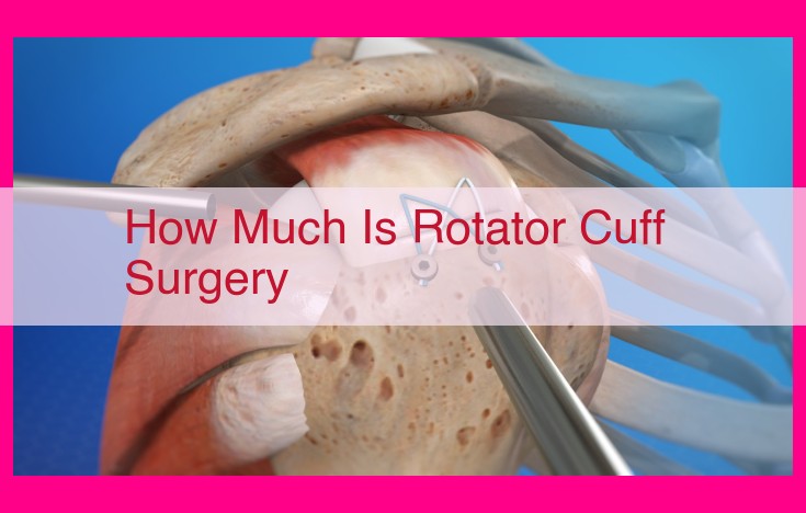 how much is rotator cuff surgery