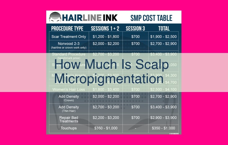 how much is scalp micropigmentation