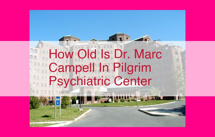 how old is dr. marc campell in pilgrim psychiatric center