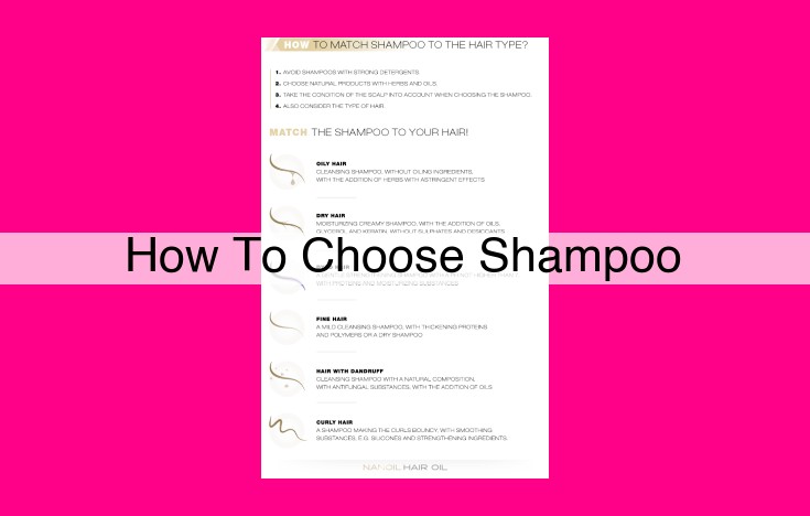 how to choose shampoo