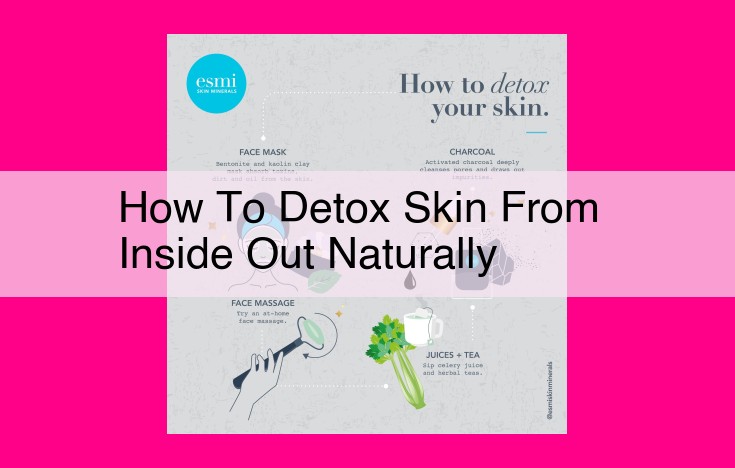 how to detox skin from inside out naturally