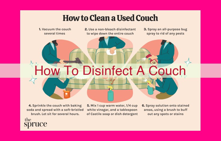 how to disinfect a couch