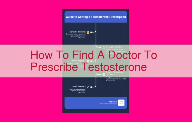 how to find a doctor to prescribe testosterone