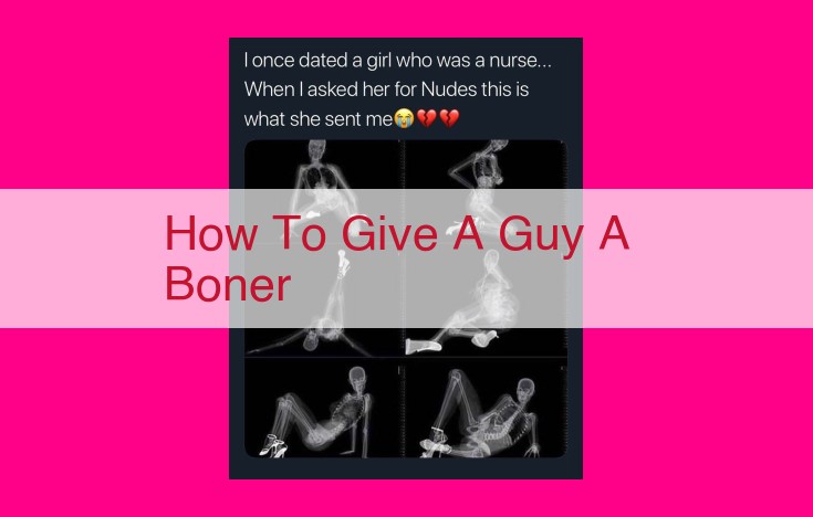 how to give a guy a boner