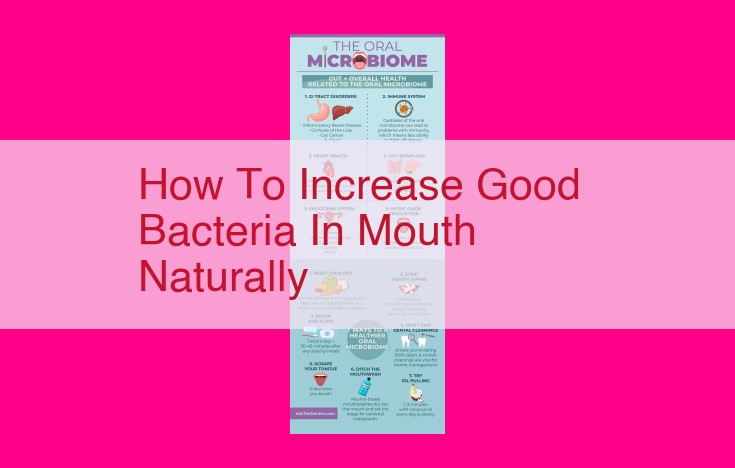 how to increase good bacteria in mouth naturally