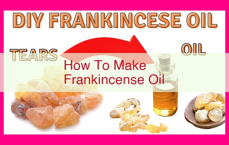 how to make frankincense oil