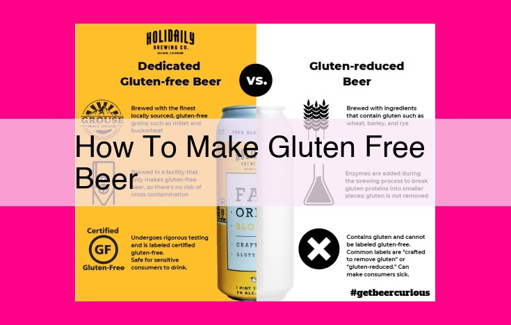 how to make gluten free beer