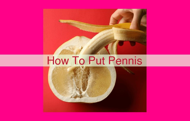 how to put pennis