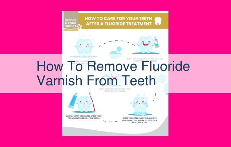 how to remove fluoride varnish from teeth