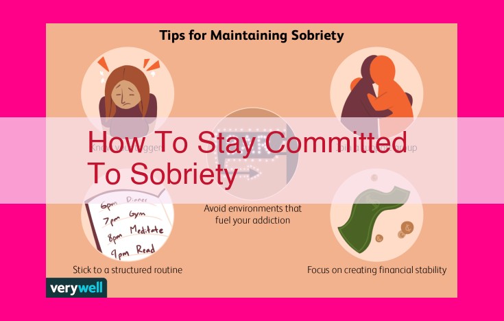 how to stay committed to sobriety