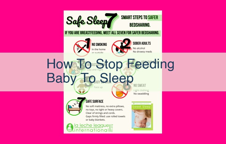 how to stop feeding baby to sleep