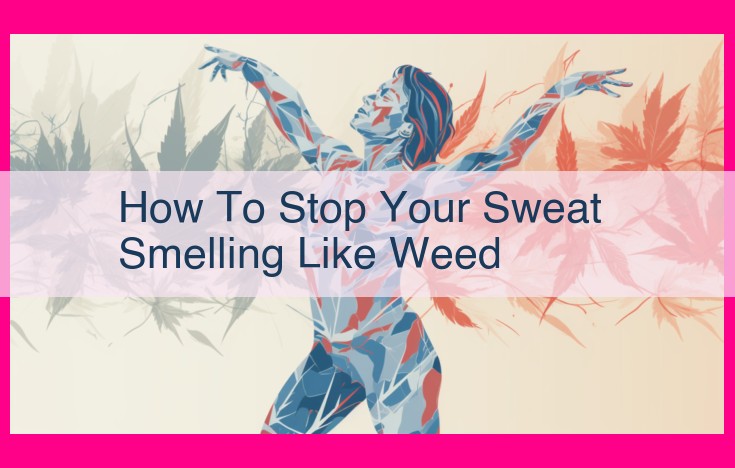 how to stop your sweat smelling like weed