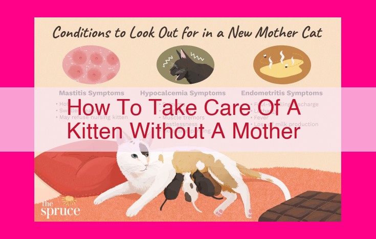 how to take care of a kitten without a mother