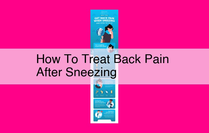 how to treat back pain after sneezing