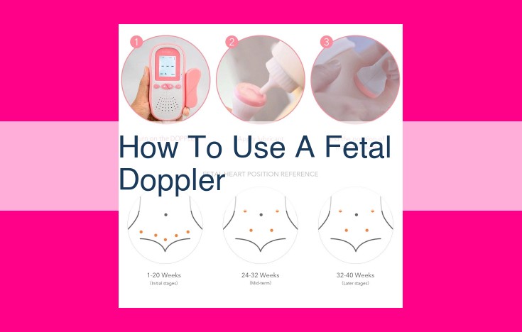 how to use a fetal doppler