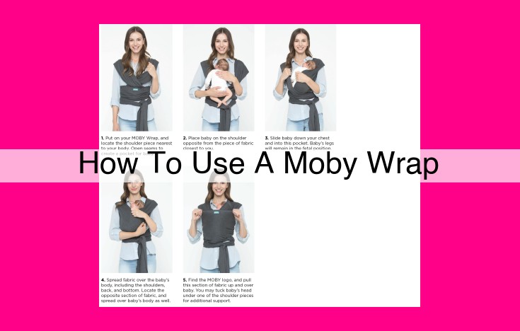 how to use a moby wrap