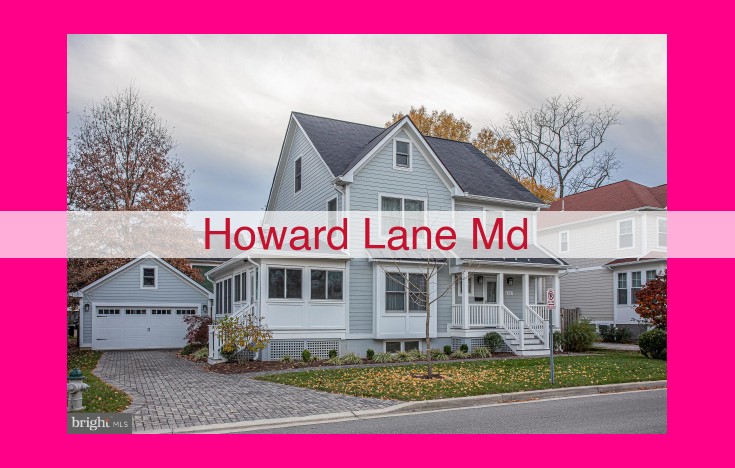 howard lane md