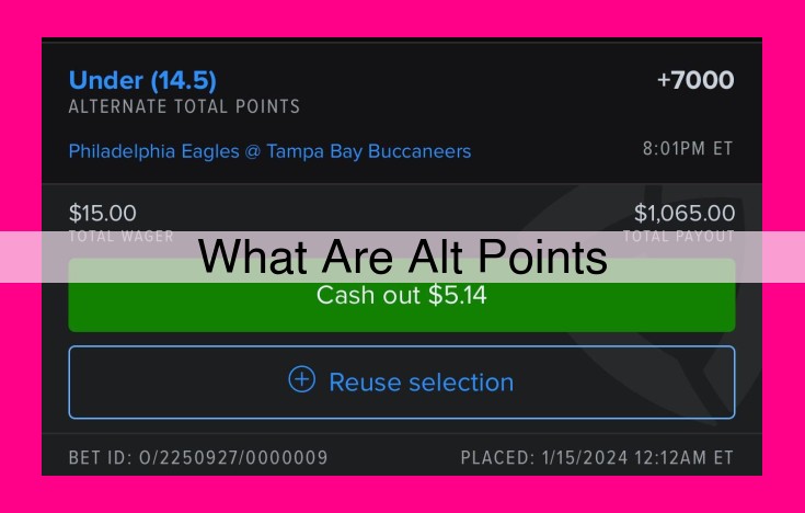 what are alt points