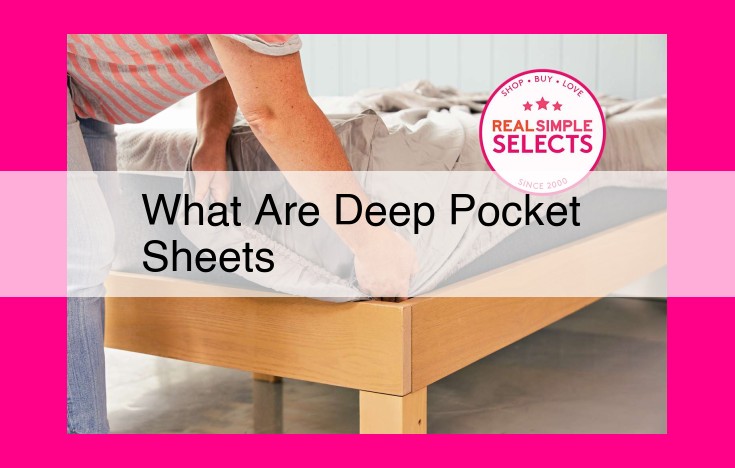 what are deep pocket sheets