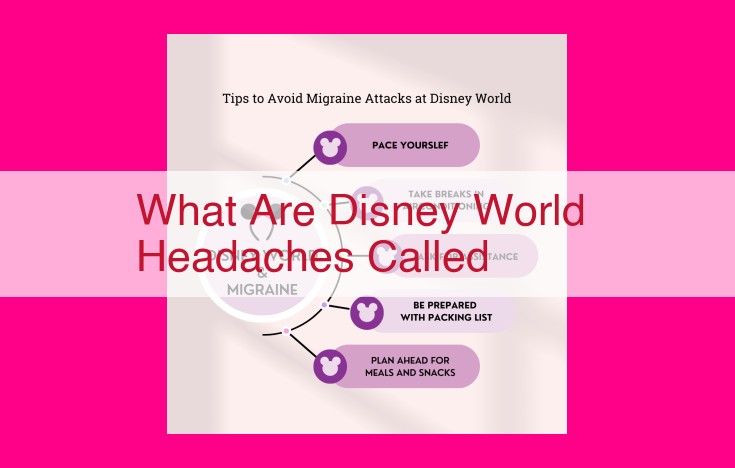 what are disney world headaches called