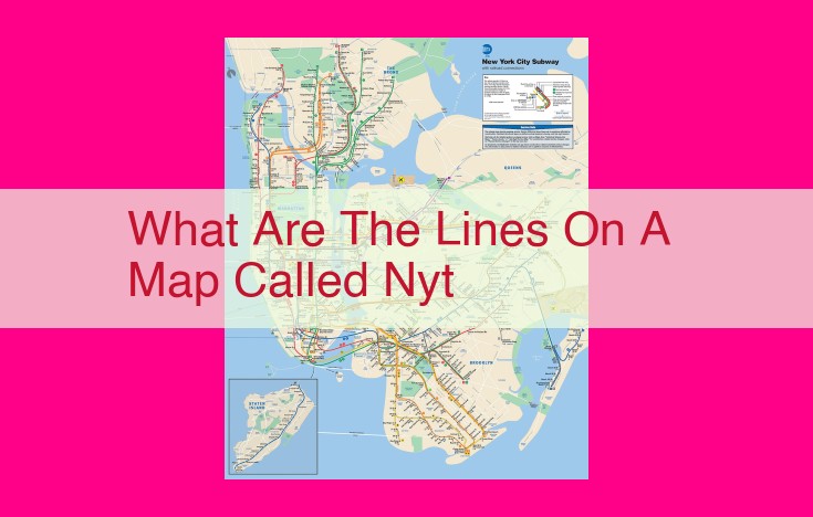 what are the lines on a map called nyt