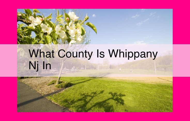 what county is whippany nj in