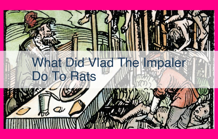 what did vlad the impaler do to rats