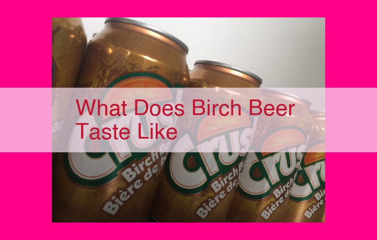 what does birch beer taste like