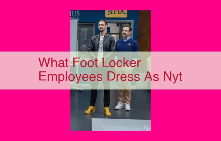 what foot locker employees dress as nyt