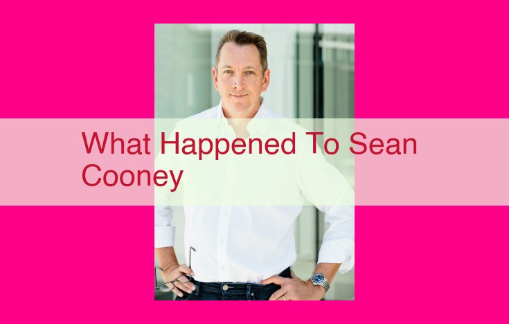 what happened to sean cooney