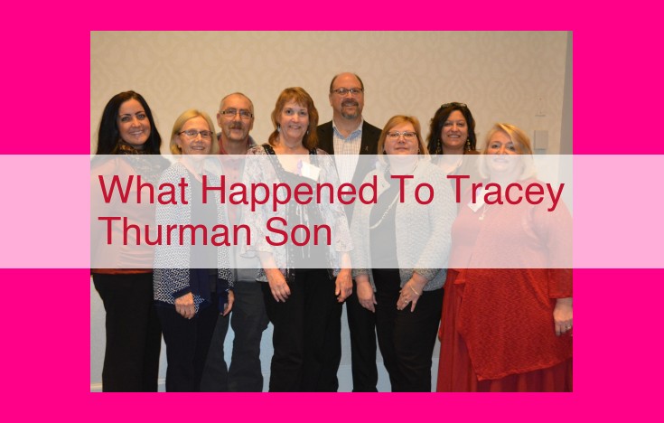 what happened to tracey thurman son